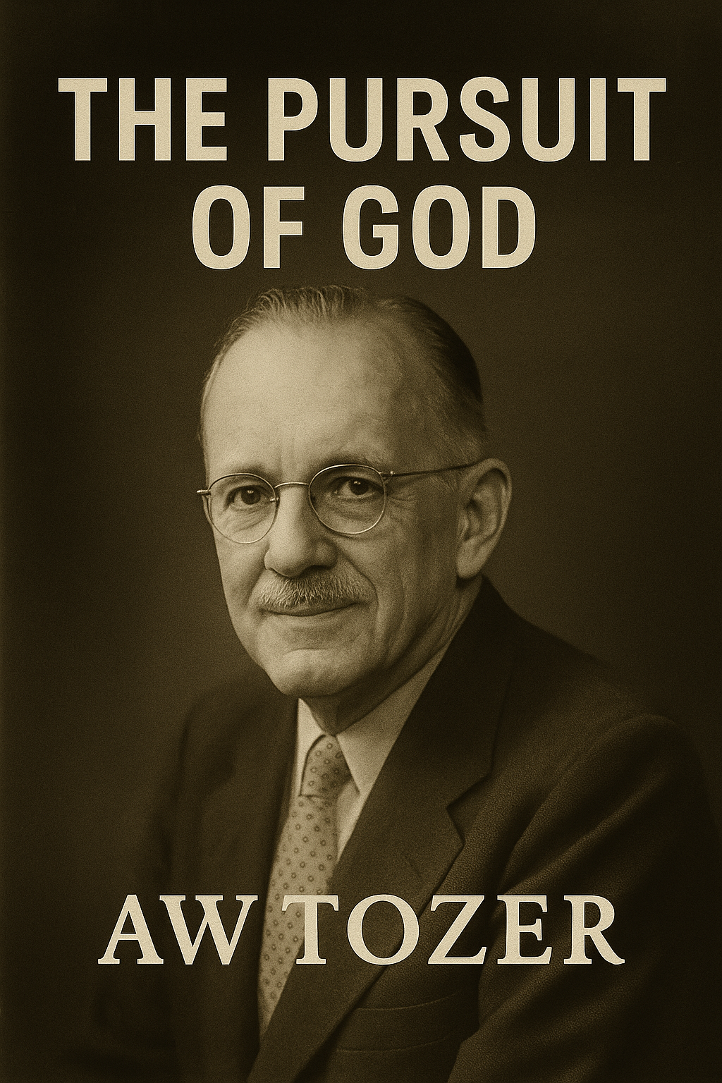AW Tozer – The Pursuit of God Cover